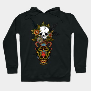 Mrs. Bouquet - traditional tattoo design - color Hoodie